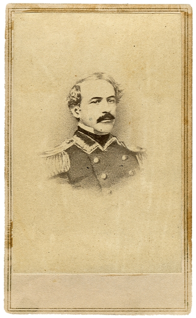General Robert Edward Lee (1807-1870) C.S.A.; eventually named commander-in-chief of Confederate forces