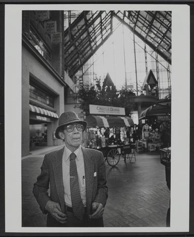 Lyman T. Johnson at Louisville Galleria