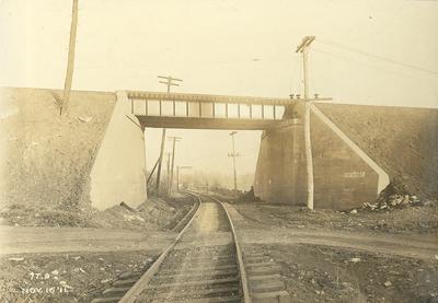 Railroad tracks below High Bridge