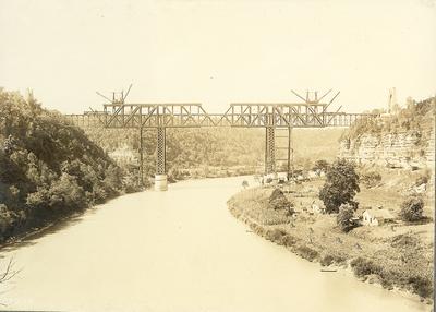 Construction on both ends of High Bridge