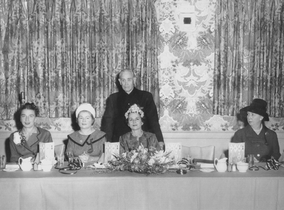 Performance by John Jacob Niles at Women's Club Luncheon; Fort Knox, KY; George B. Dorr