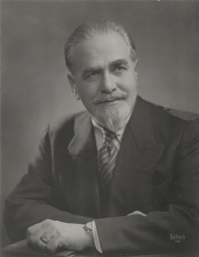 Alphonse I. Lipetz, Rena Niles' father; Albany, New York; Bacharach portrait