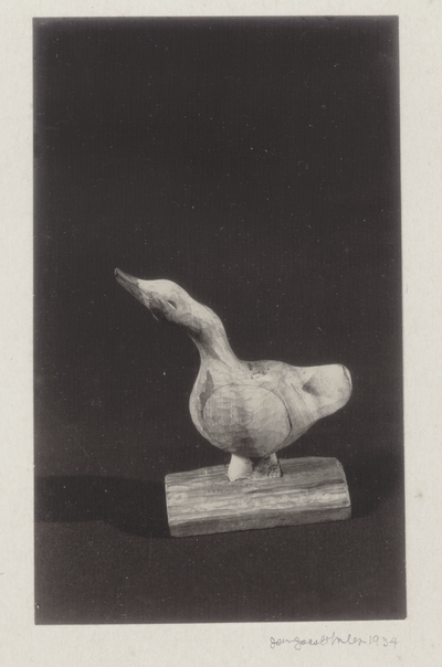 Wooden Duck; John Jacob Niles