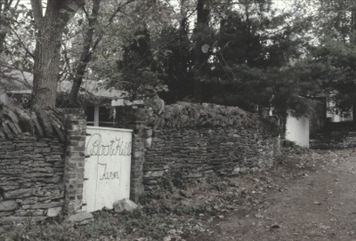 Gate to Boot Hill Farm