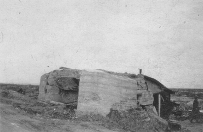 Pill box fort on the Hindenburg Line