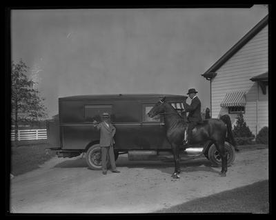 Goodwin Brothers, 444-450 East Main; horse van