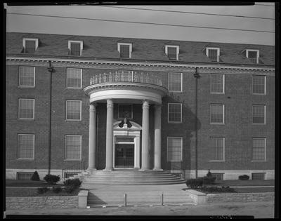 Hargett Construction Company; Bowman Hall [dorm (dormitory)];                             exterior
