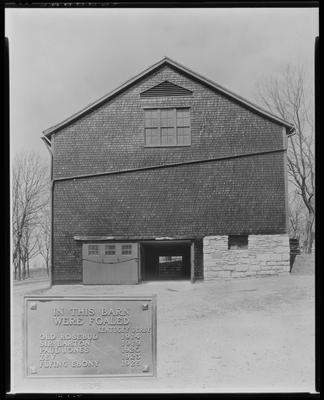 Horse barn; sire place of several 