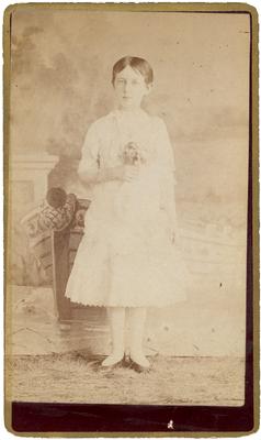 Unidentified young girl