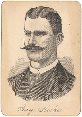Guy Hecker (1856-1938), pitcher and hitter for the Louisville Eclipse, 1882-1890