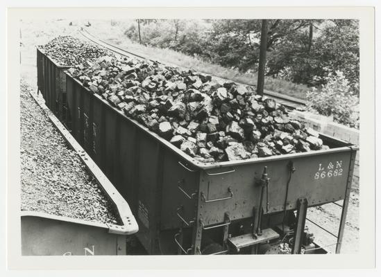 Stoker Coal Company; Scuddy, Kentucky - Louisville & Nashville train coal car