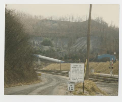 Former Sapphire Mine location, Camp Branch, Letcher County, Kentucky