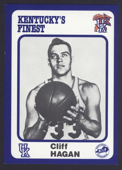 Kentucky's Finest #2: Cliff Hagan (1950-54),  front