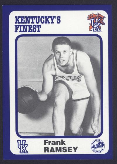 Kentucky's Finest #3: Frank Ramsey (1950-54) , front