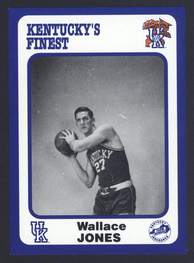 Kentucky's Finest #6: Wallace Jones (1945-49), front