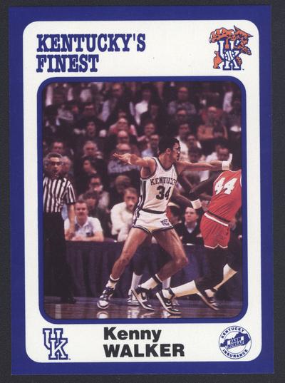 Kentucky's Finest #11: Kenny Walker (1982-86), front