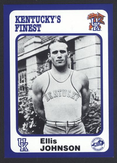 Kentucky's Finest #18: Ellis Johnson (1930-33), front