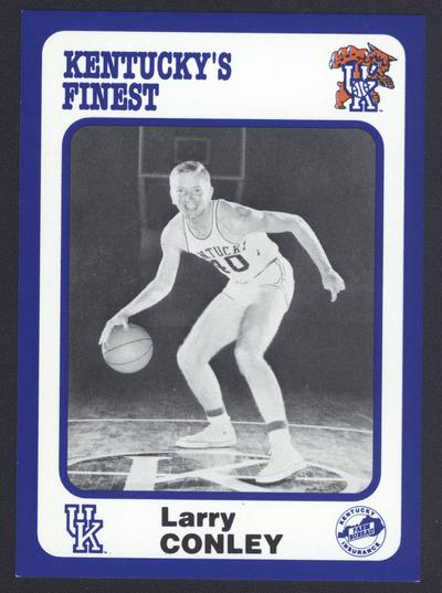 Kentucky's Finest #39: Larry Conley (1963-66), front