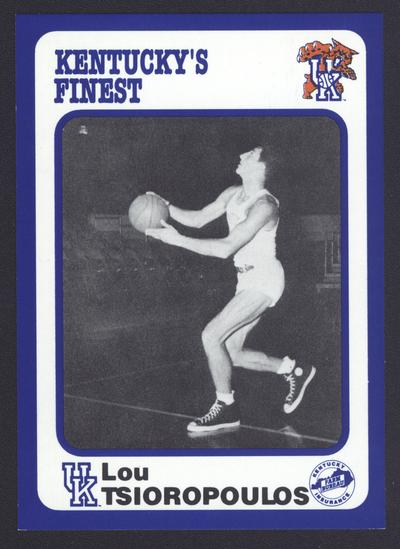 Kentucky's Finest #44: Lou Tsioropoulos (1950-54), front