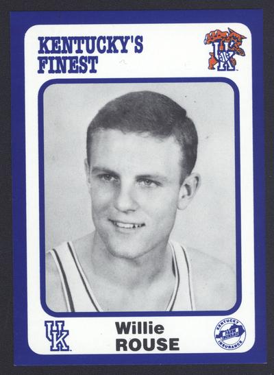 Kentucky's Finest # 49: Willie Rouse (1951-54), front
