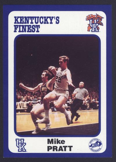 Kentucky's Finest #50: Mike Pratt (1966-70), front