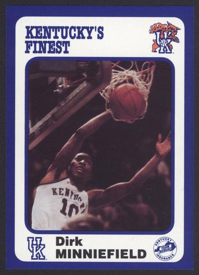 Kentucky's Finest # 52: Dirk Minniefield (1979-83), front