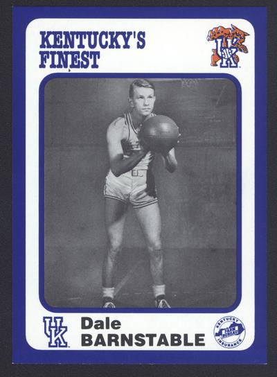 Kentucky's Finest #58: Dale Barnstable (1946-50), front