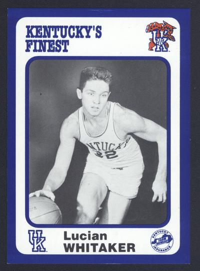 Kentucky's Finest #61: Lucian Whitaker (1948-52), front