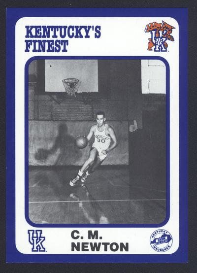 Kentucky's Finest #63: Newton, C.M. (1949-51), front
