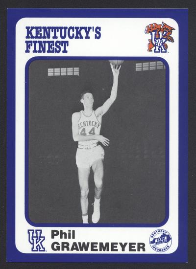 Kentucky's Finest #66: Phil Grawemeyer (1953-56), front