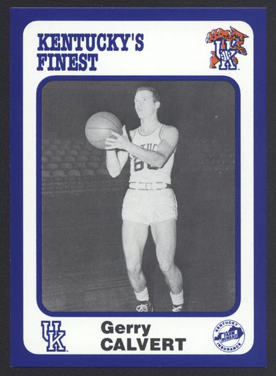 Kentucky's Finest #68: Gerry Calvert (1963-57), front