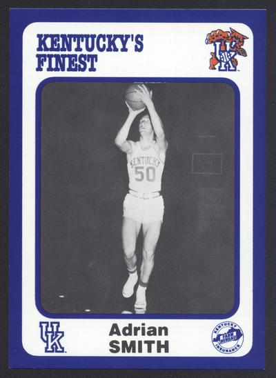 Kentucky's Finest #72: Adrian Smith (1956-58), front