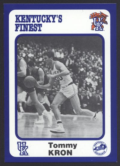 Kentucky's Finest #82: Tommy Kron (1962-1966), front