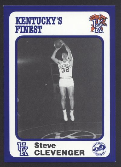 Kentucky's Finest #84: Steve Clevenger (1964-1968), front