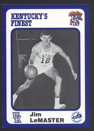 Kentucky's Finest #85: Jim LeMaster (1964-1968), front