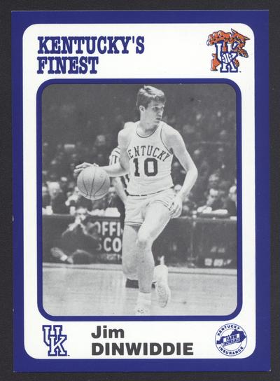 Kentucky's Finest #88: Jim Dinwiddie (1966-1971), front