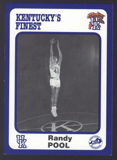 Kentucky's Finest #89: Randy Pool (1966-1969), front