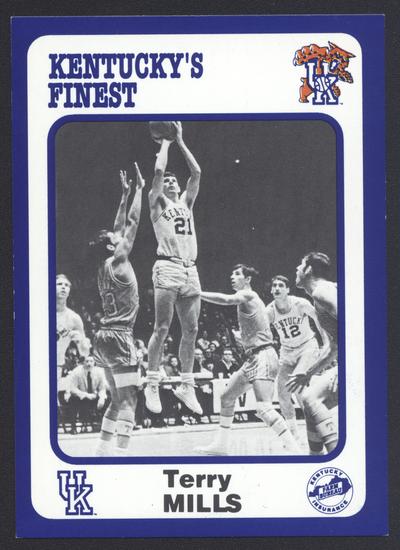 Kentucky's Finest #90: Terry Mills (1966-1967; 1968-1971), front