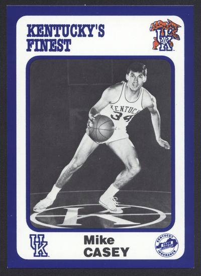 Kentucky's Finest #92: Mike Casey (1966-1971), front