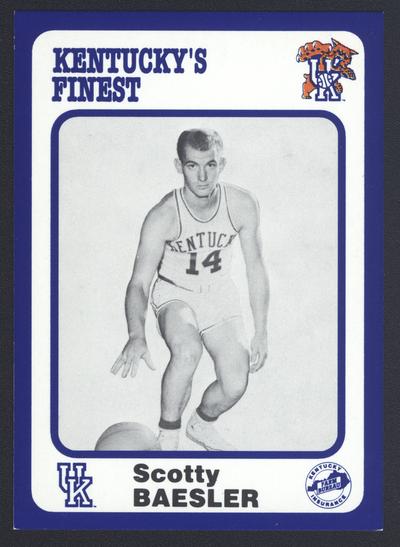 Kentucky's Finest #94: Scotty Baesler (1959-1963), front