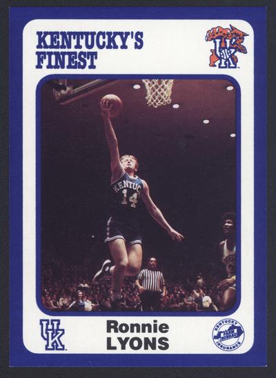 Kentucky's Finest #99: Ronnie Lyons (1971-1975), front