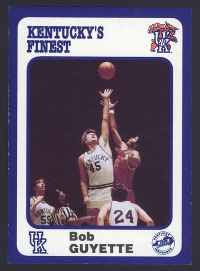 Kentucky's Finest #102: Bob Guyette (1971-1975), front