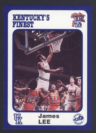 Kentucky's Finest #109: James Lee (1974-1978), front