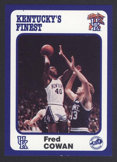 Kentucky's Finest #114: Fred Cowan (1977-1981), front