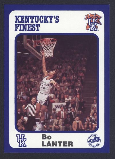 Kentucky's Finest #117: Bo Lanter (1979-1982), front