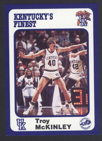 Kentucky's Finest #125: Troy McKinley (1981-1985), front