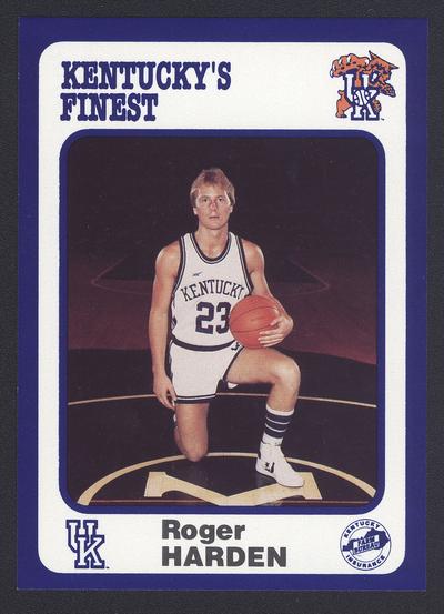 Kentucky's Finest #126: Roger Harden (1982-1986), front