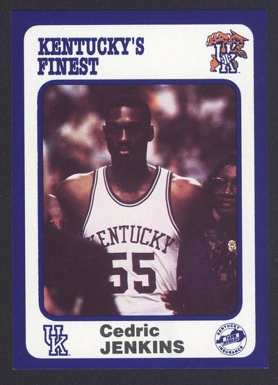 Kentucky's Finest #129: Cedric Jenkins (1984-1988), front