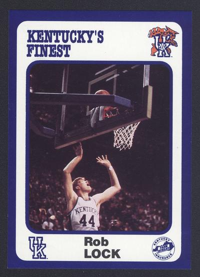 Kentucky's Finest #130: Rob Lock (1984-1988), front