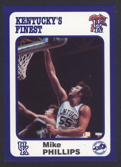 Kentucky's Finest #139: Mike Phillips (1974-1978), front